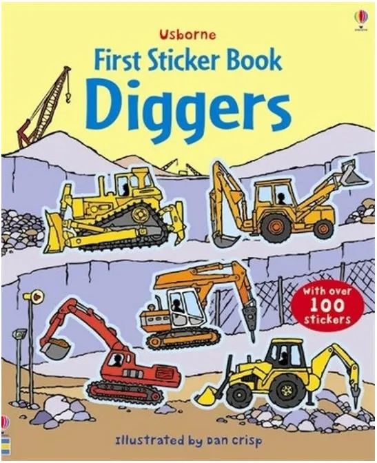 1st Sticker Book Diggers