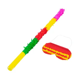 2pc Pinata Buster Stick & Blindfold Set - By Fax Potato