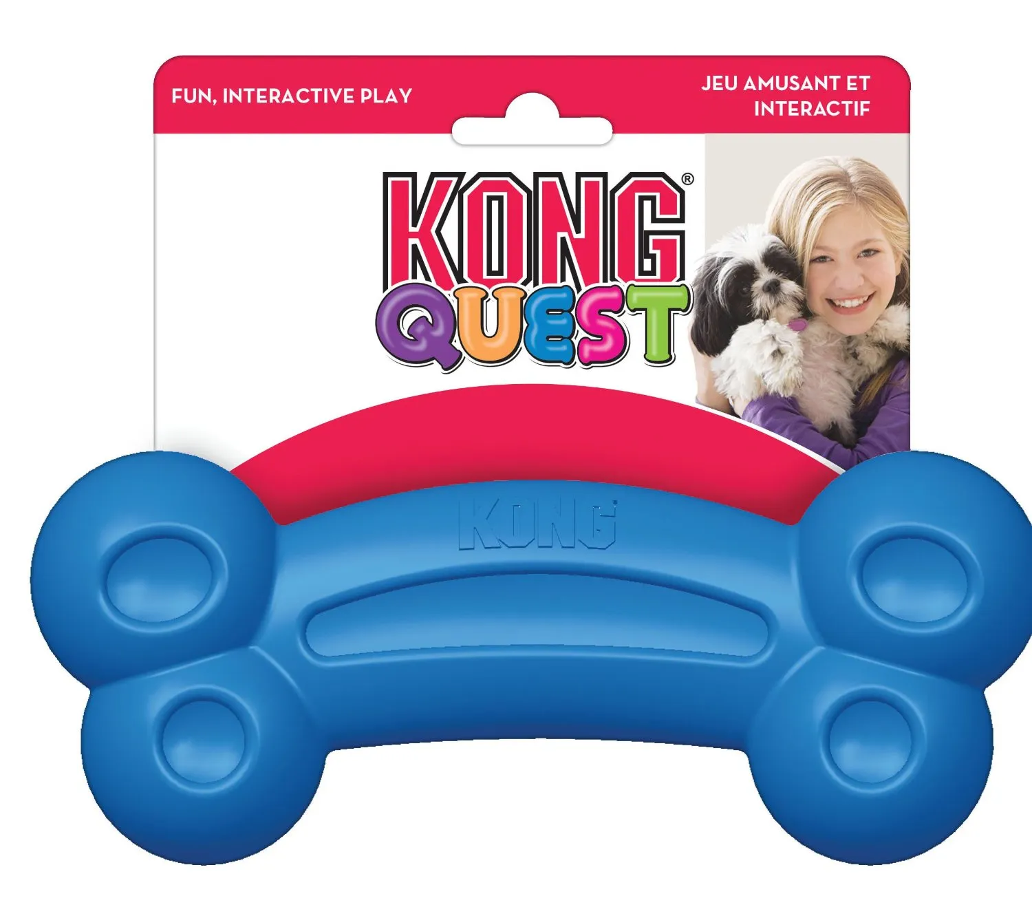 40% OFF: Kong Quest Bone Treat Dispensing Dog Toy Small