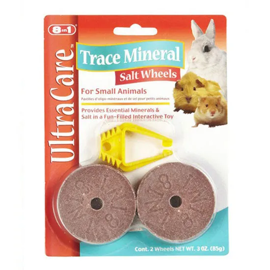 8 in 1 Trace Mineral Salt Wheels 3oz 2pcs