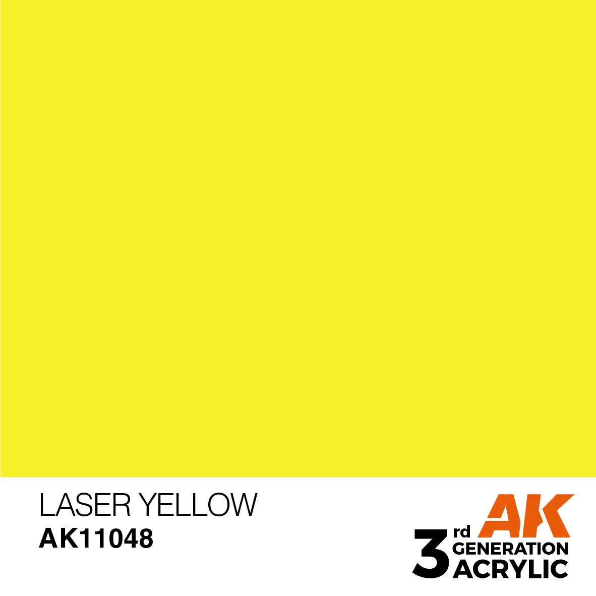 AK 3rd Gen acrylic paints: Golden Yellow 041 - Sickly Pink 060