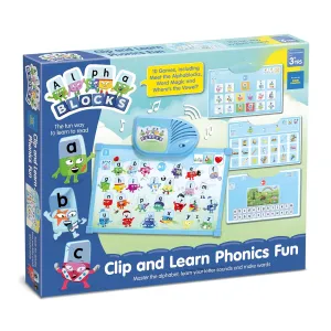 Alphablocks Clip and Learn Phonics Fun