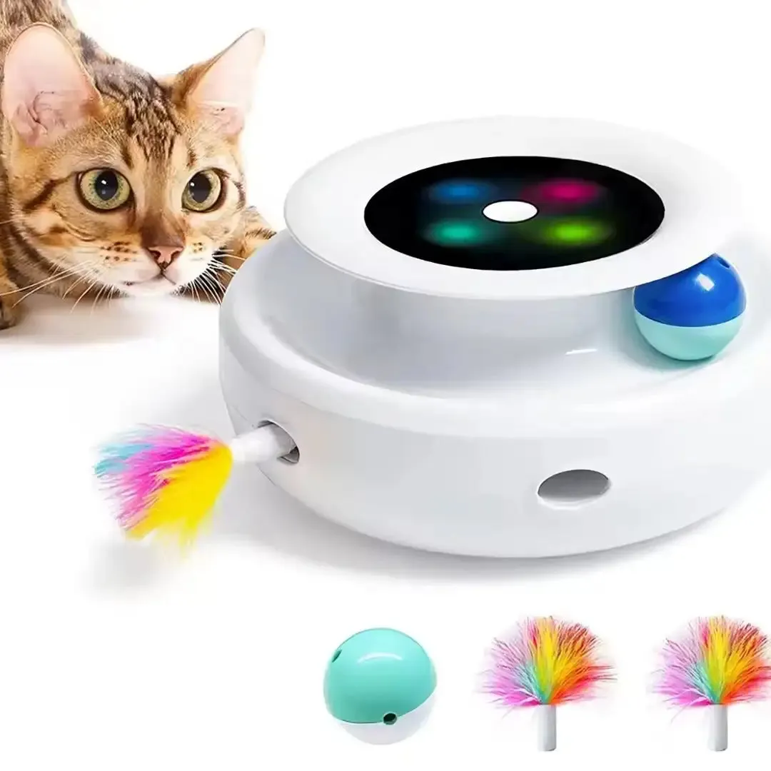 Automatic Feather Dog Cat Toy