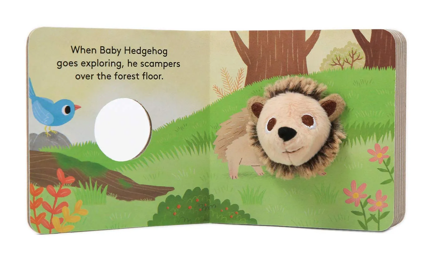 Baby Hedgehog Finger Puppet Book