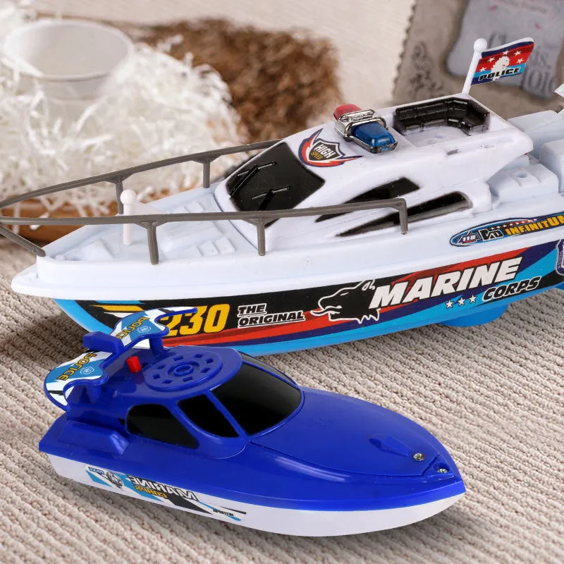 Baby Shower Toy Swimming Pool Bathtub Playing In Water Speedboat Model Boat