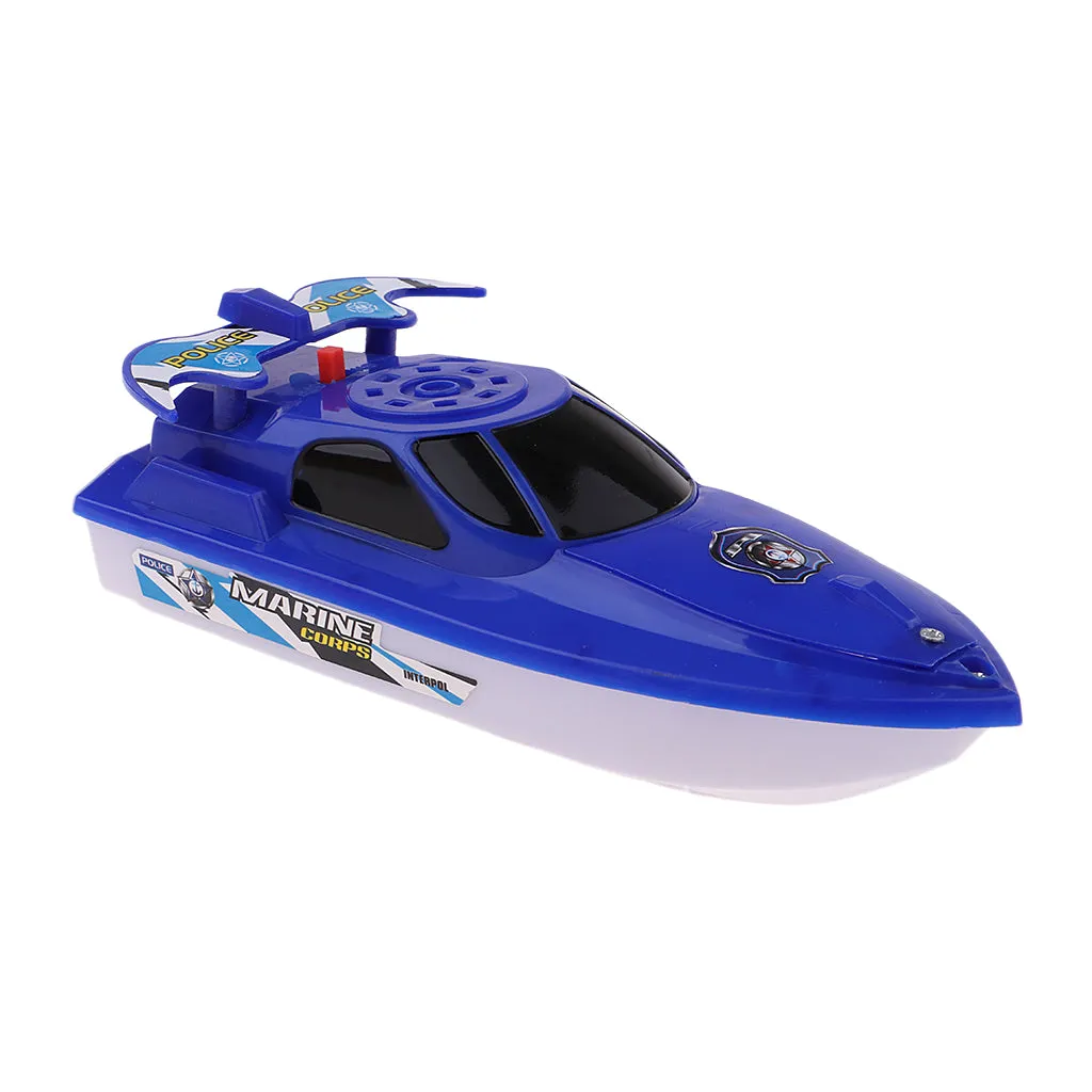 Baby Shower Toy Swimming Pool Bathtub Playing In Water Speedboat Model Boat