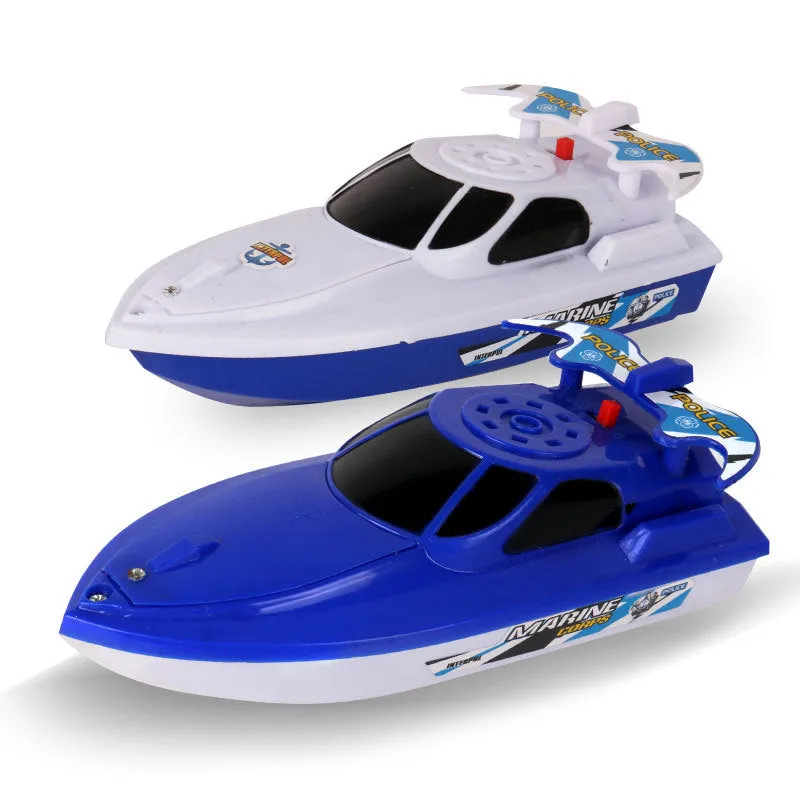 Baby Shower Toy Swimming Pool Bathtub Playing In Water Speedboat Model Boat