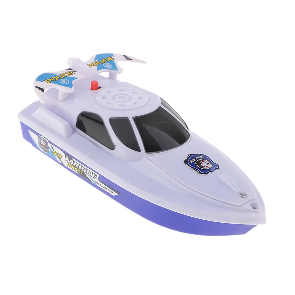 Baby Shower Toy Swimming Pool Bathtub Playing In Water Speedboat Model Boat