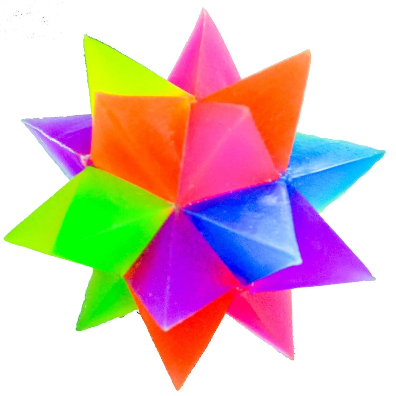 Blinking Star Ball, 2.8"