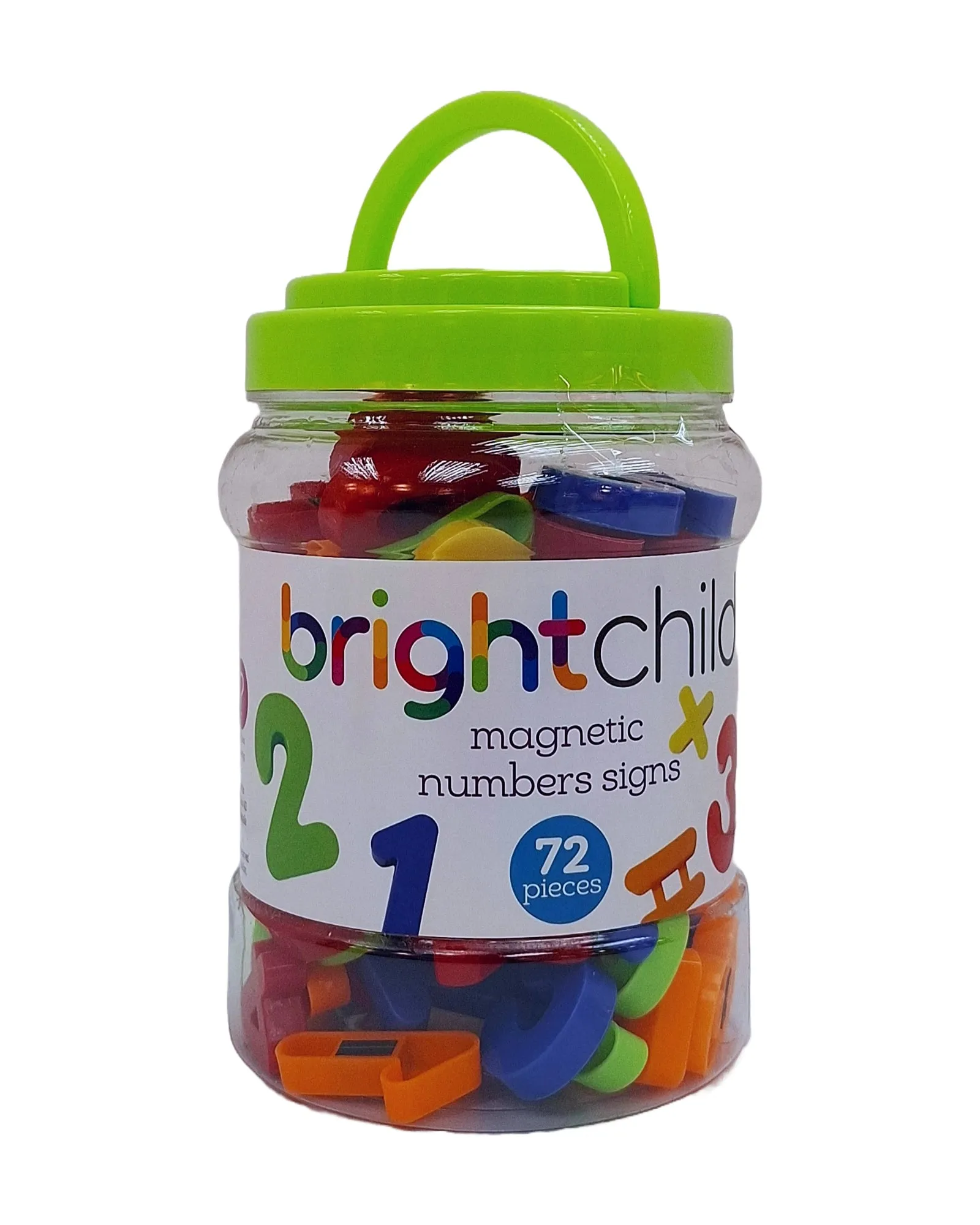 Bright Child Magnetic Numbers & Signs Tub