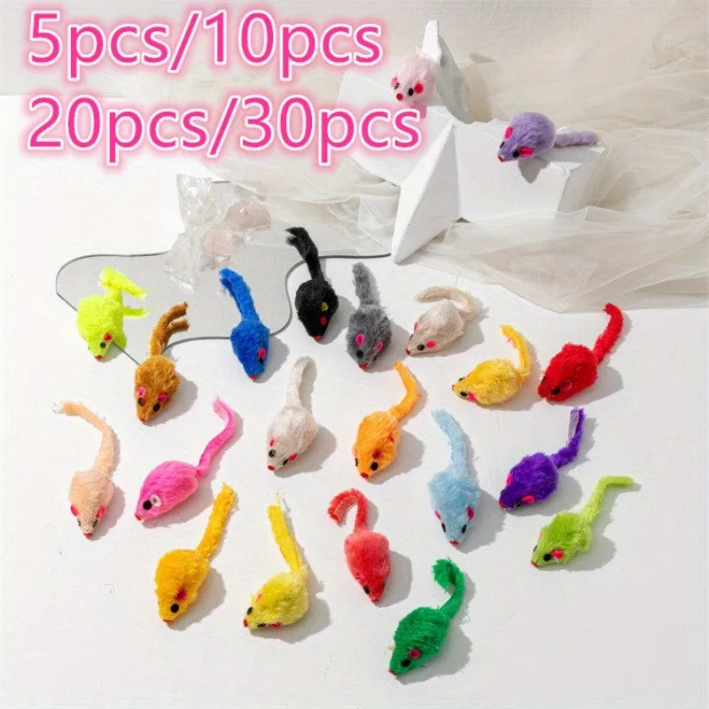 Cat Mouse Toy Bundle 5 10 20 30pcs