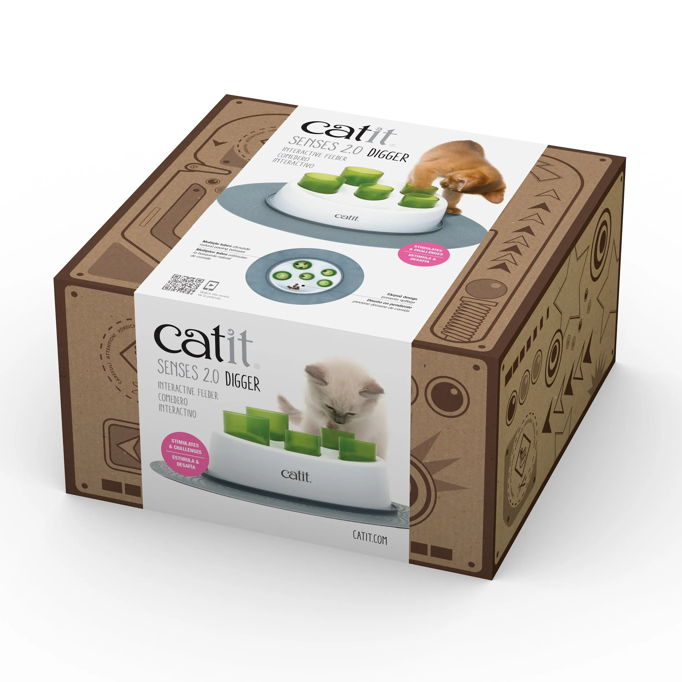 Catit 2.0 Senses Cat Food Digger