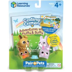 Coding Critters Pair-a-Pets: Adventures with Fluffy & Buffy