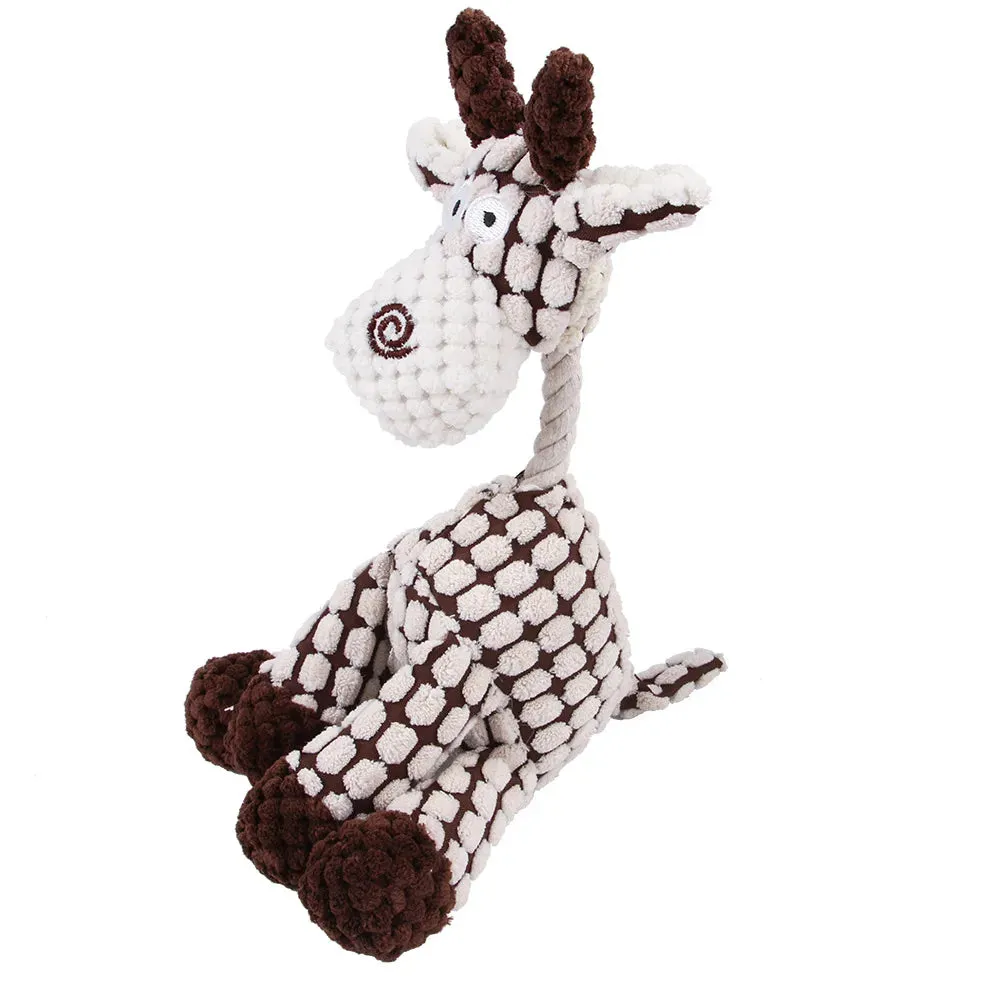 Cute Donkey Dog Toy Use For Training Dogs Interactive Animal Pet Puppy Toys Dog Supplies