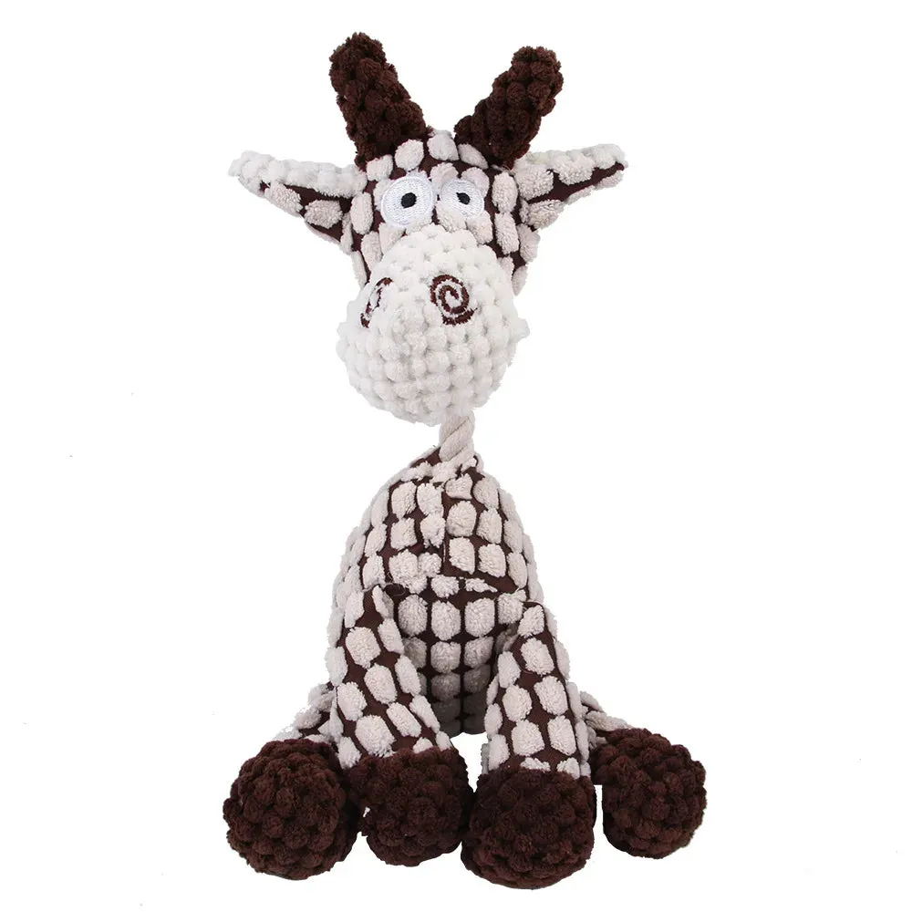 Cute Donkey Dog Toy Use For Training Dogs Interactive Animal Pet Puppy Toys Dog Supplies