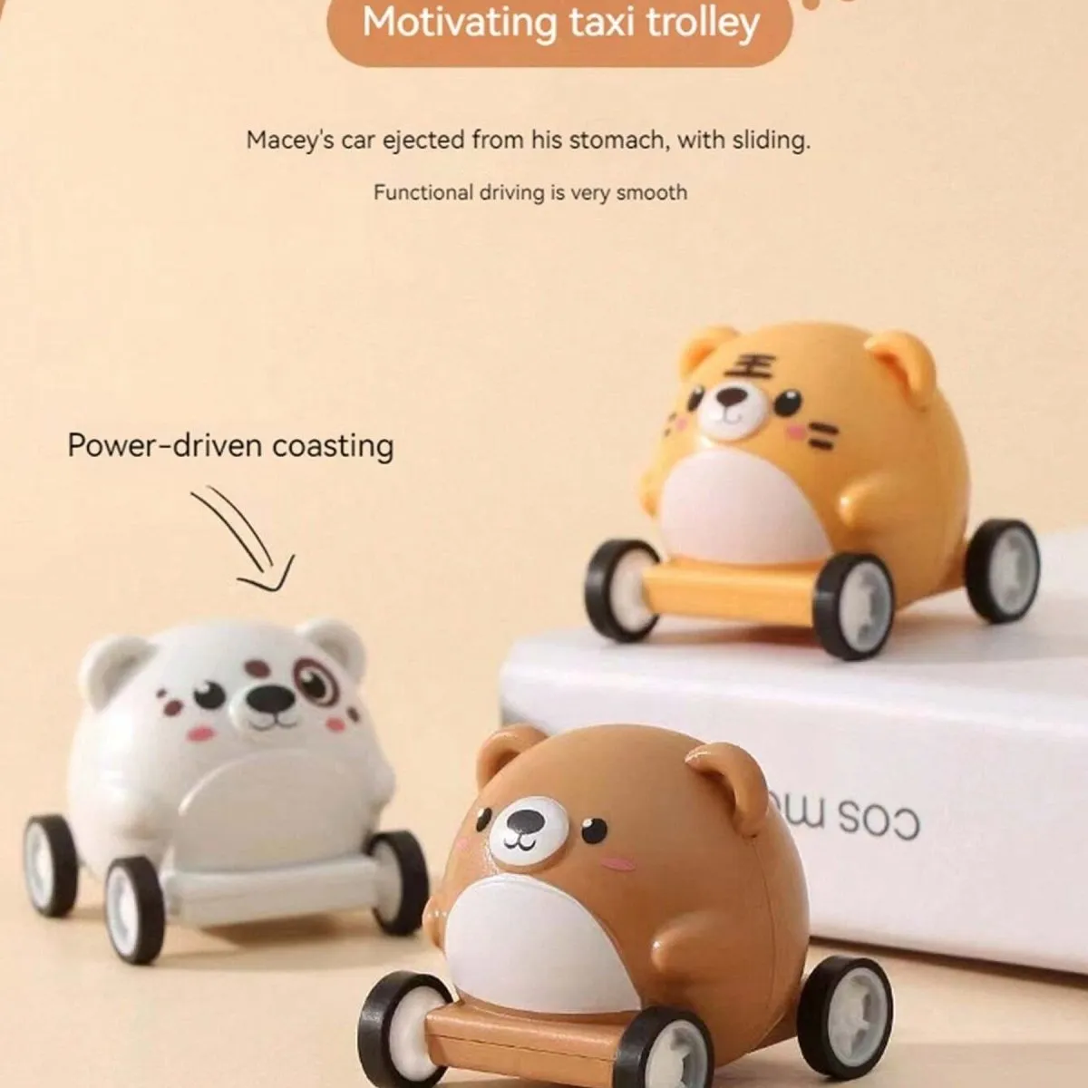 Cute Pet Ejection Vehicle Assorted | 1 Pcs