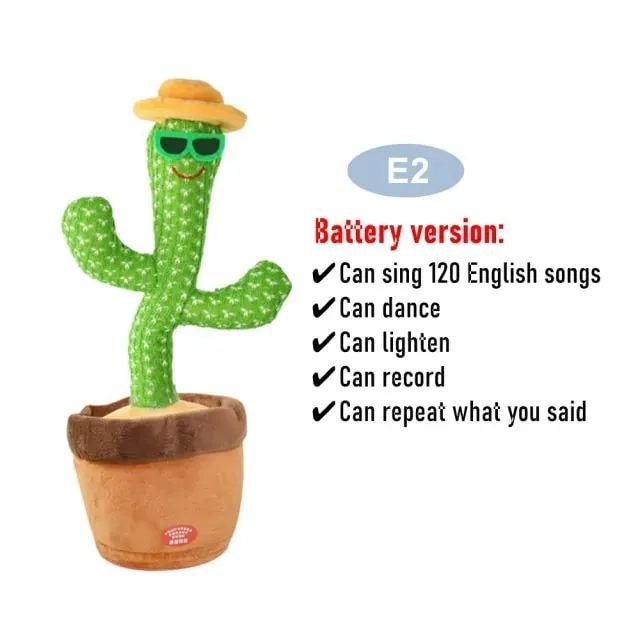 Dancing Cactus Electronic Plush Toys