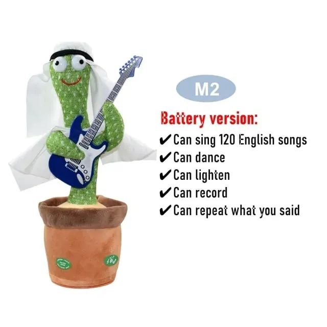 Dancing Cactus Electronic Plush Toys