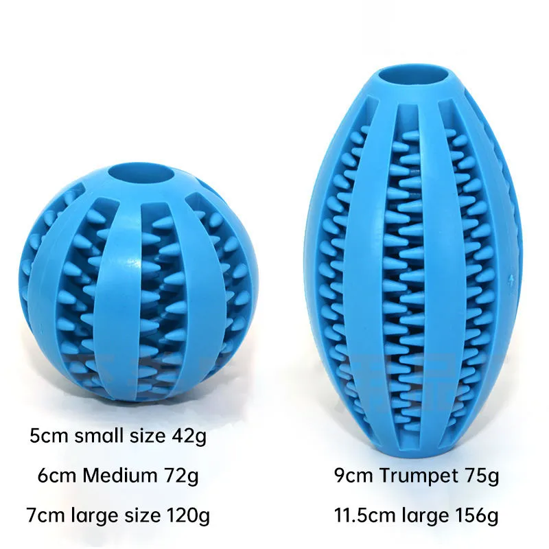 Feeding Ball Dog Toy, Bite Resistant and Tooth Cleaning