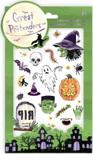 Great Pretenders Halloween Tattoos