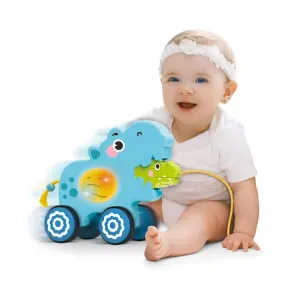 Enhanced Toddler Pull-Along Car with Guide Rope