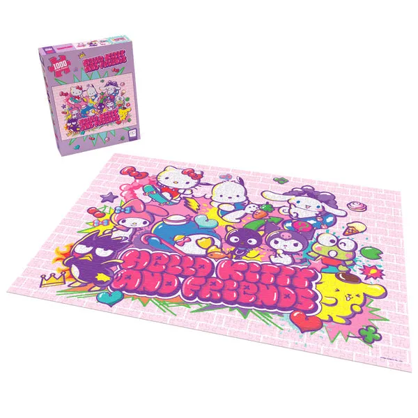 Hello Kitty and Friends Tokyo Skate 1000-Pc Puzzle