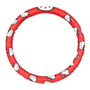 Hello Kitty Classic Red Steering Wheel Cover