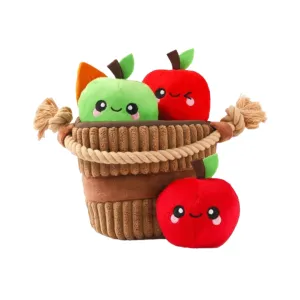 HugSmart Pet Apple Basket Interactive Dog Toy