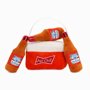 HugSmart Pet Food Party - Beer Cooler Interactive Dog Toy