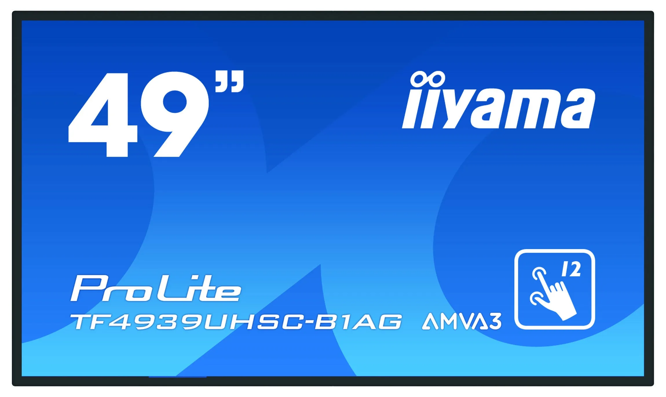 Iiyama Prolite Tf4939uhsc-B1ag Interactive Touchscreen Display - 124.5 Cm (49") - 3840 X 2160 4K Ultra Hd