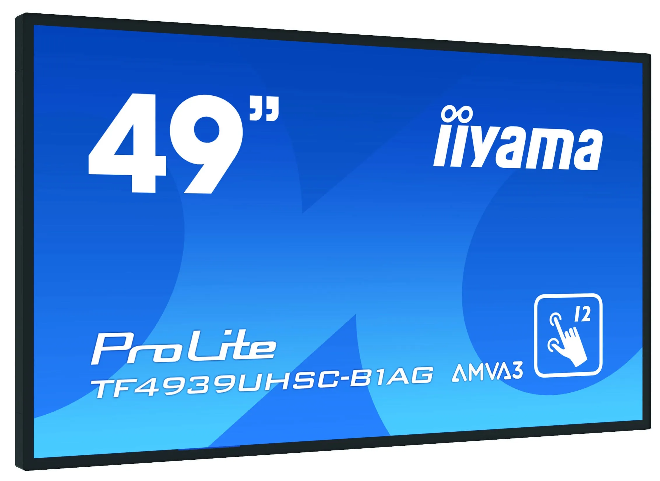 Iiyama Prolite Tf4939uhsc-B1ag Interactive Touchscreen Display - 124.5 Cm (49") - 3840 X 2160 4K Ultra Hd