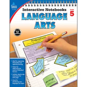 Interactive Notebooks: Language Arts Resource Book Grade 5