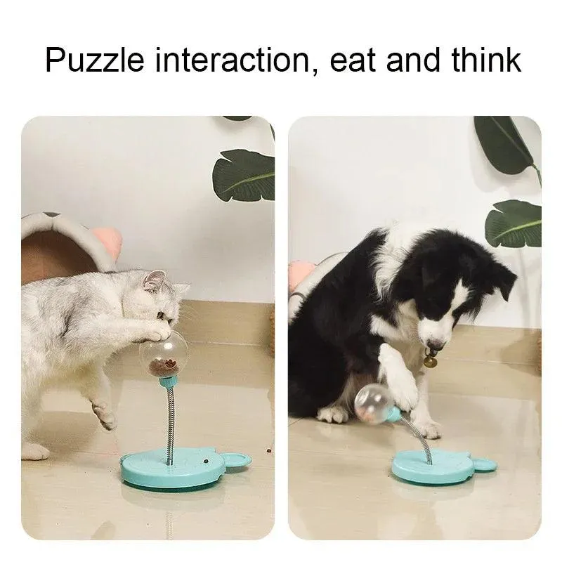 Interactive Pet Puzzle Food Ball Toy