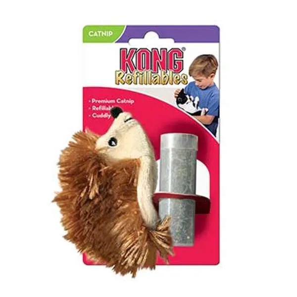 KONG Catnip Hedgehog 10cm