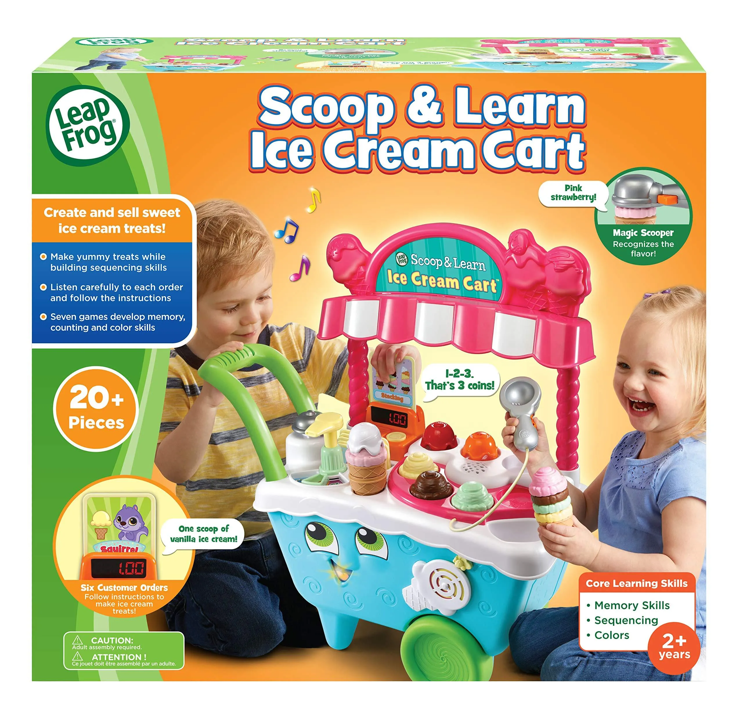 Leap Frog Scoop & Learn Ice Cream Cart