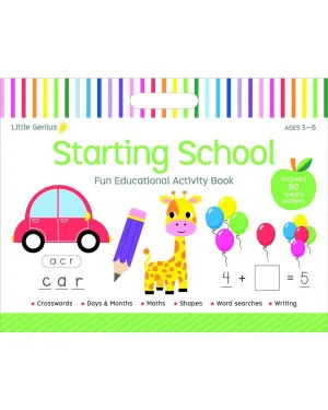 Little Genius Vol 2 Mega Activity Pad Starting School