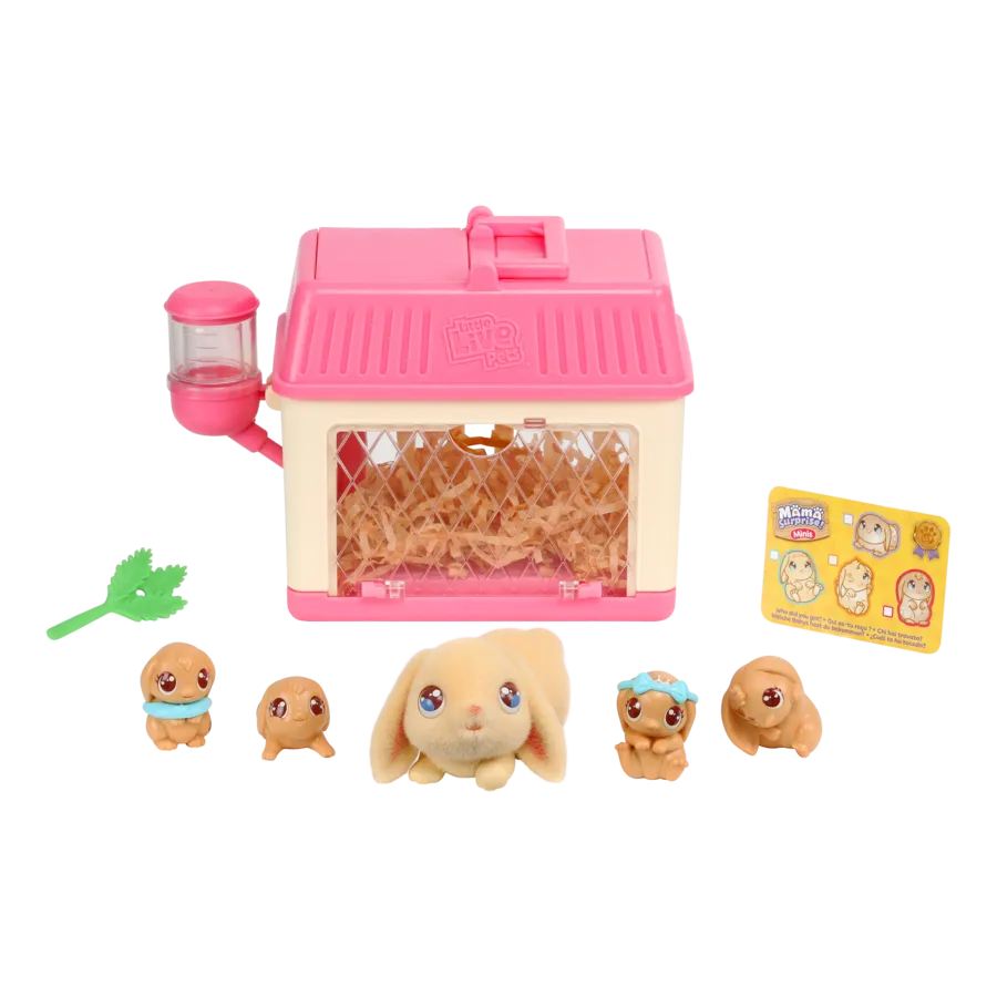 Little Live Pets Mama Surprise Minis S2 Mini Playset Lil Bunny