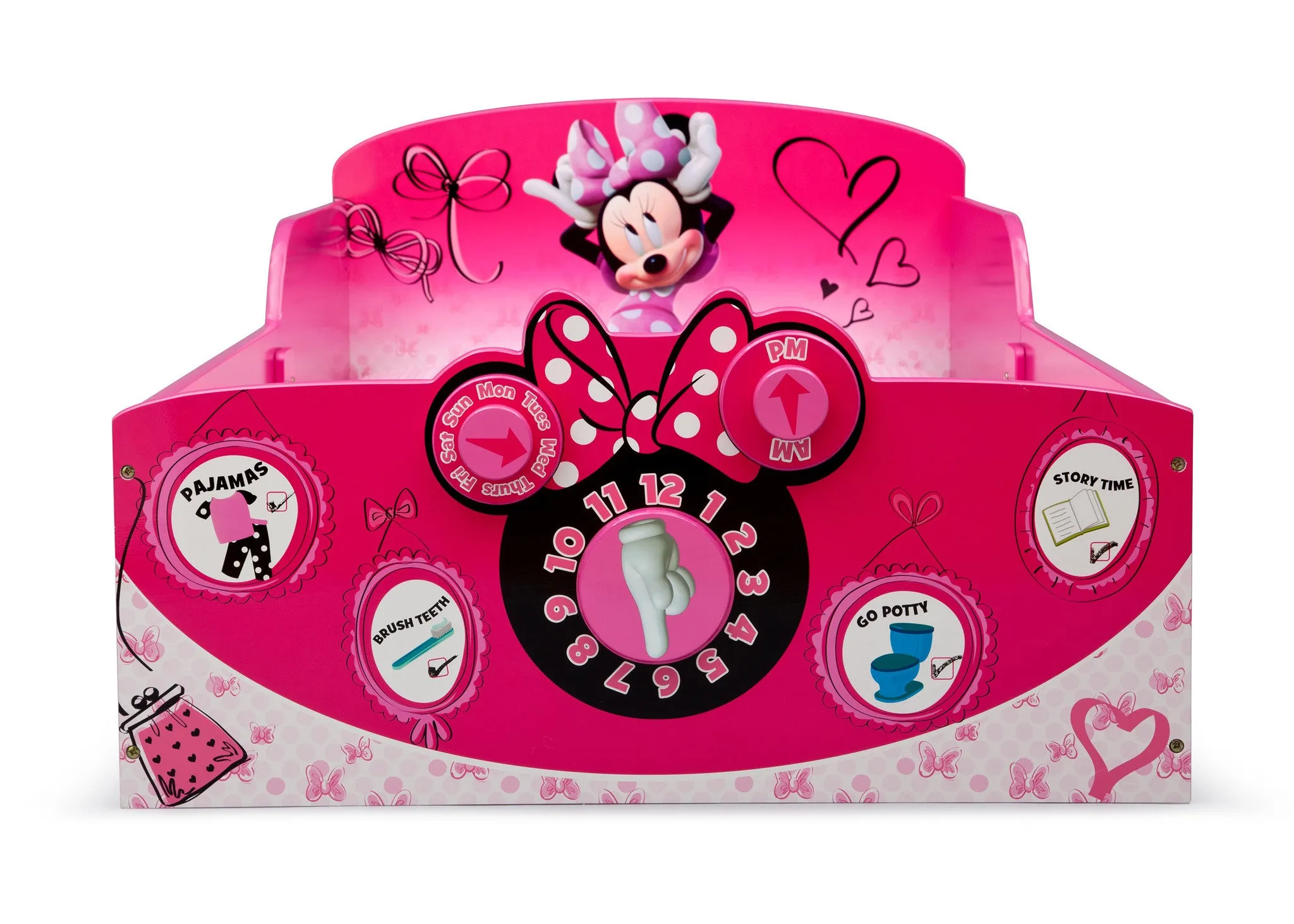 Minnie Mouse Interactive Wood Toddler Bed