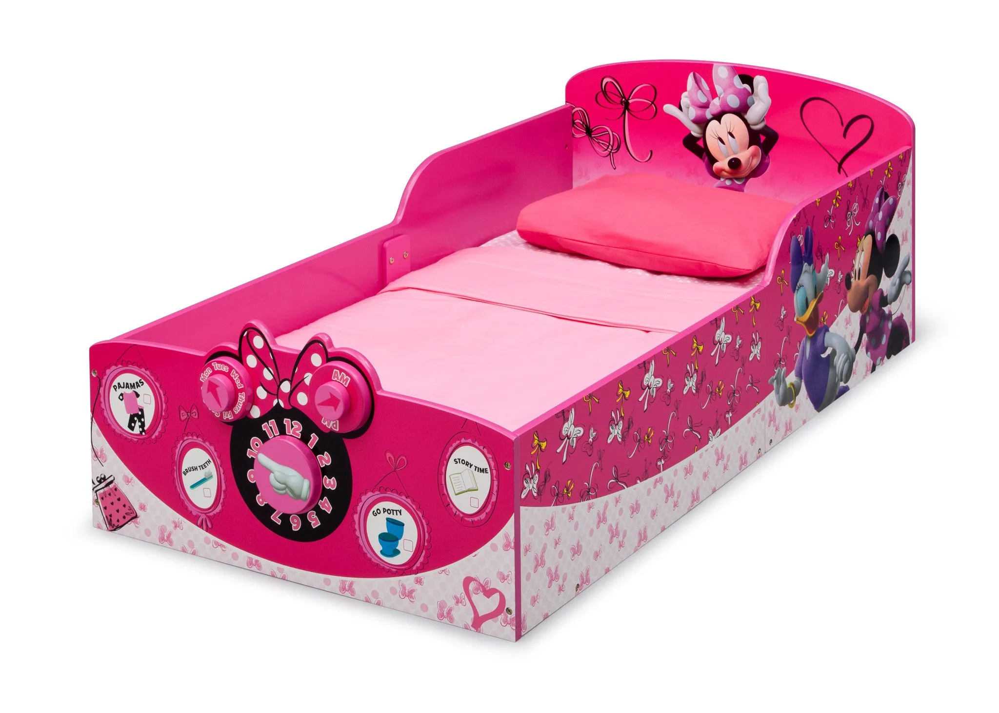 Minnie Mouse Interactive Wood Toddler Bed