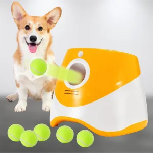 Pet Interactive Automatic Ball Launcher