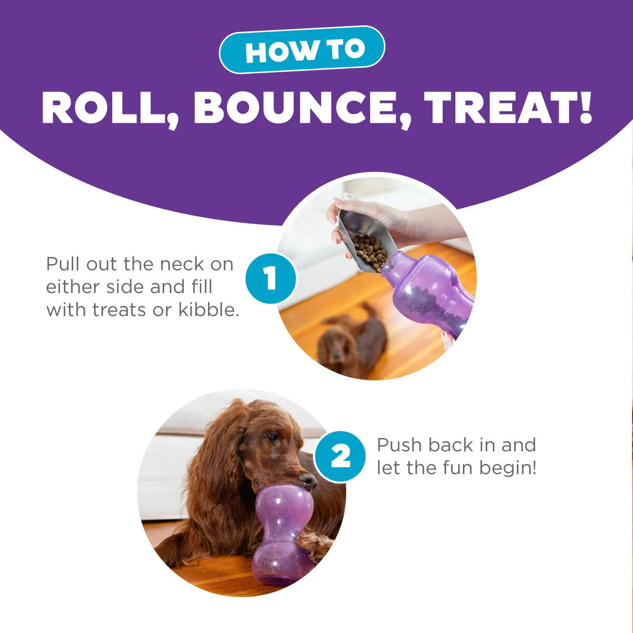 Planet Dog Double Snoop Interactive Treat Stuffer