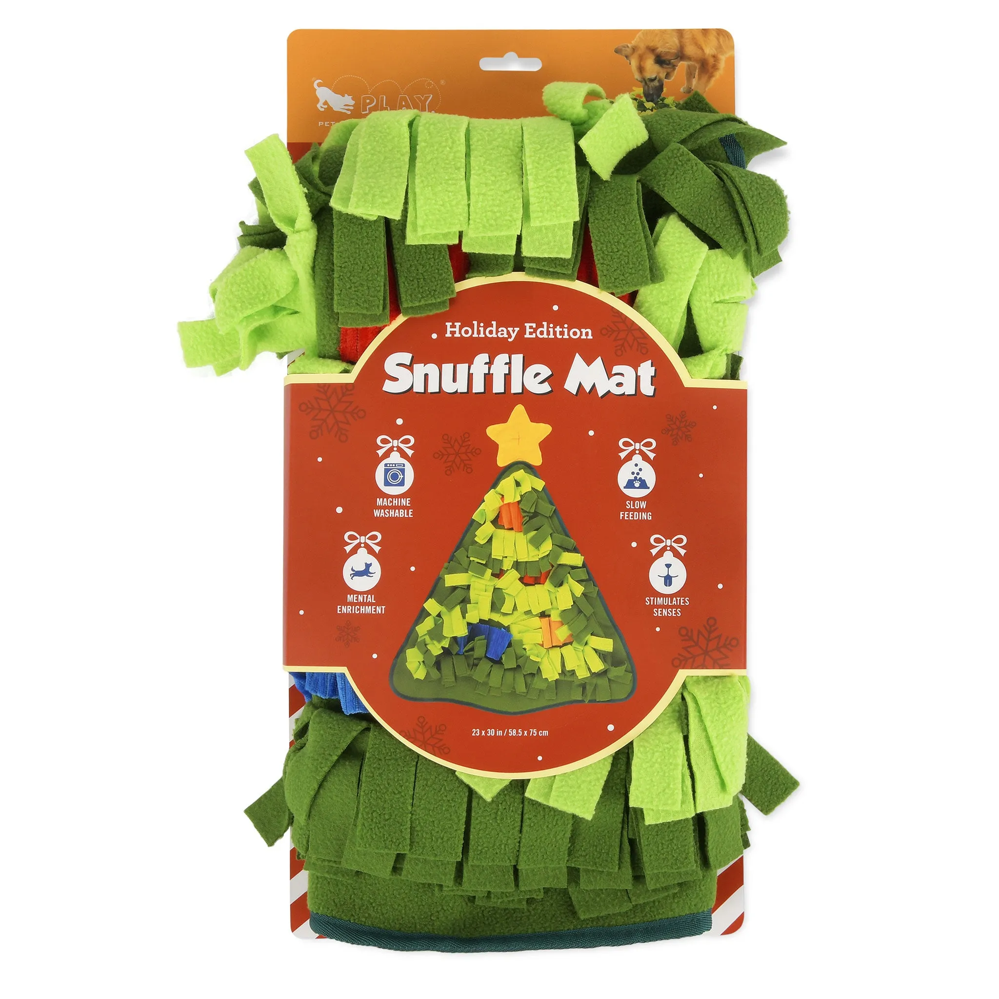 P.L.A.Y. Christmas Tree Snuffle Mat