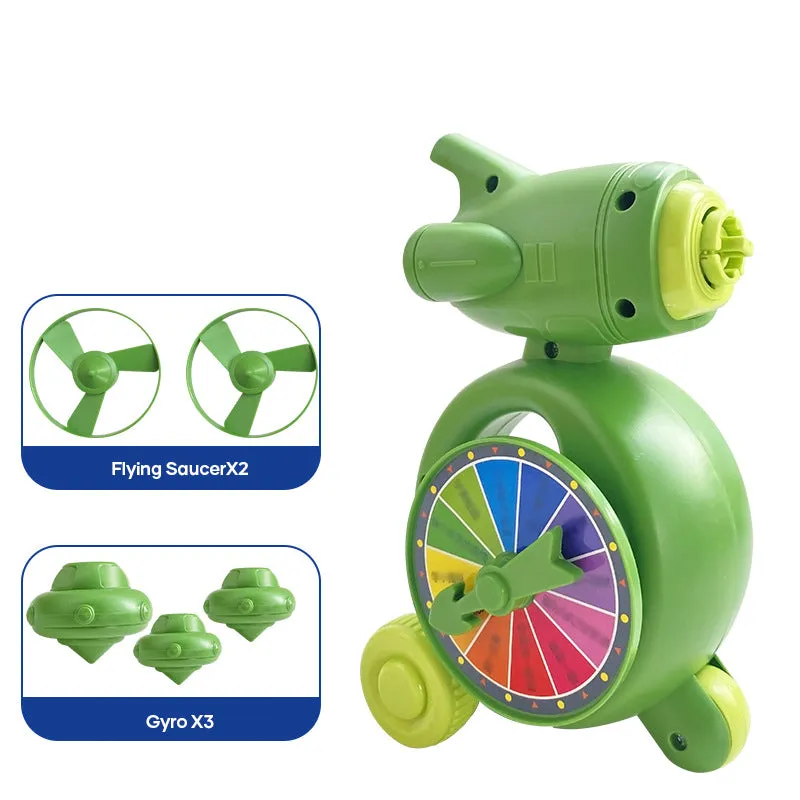 SAKER® 5-in-1 Flying Saucer Gyro Toy