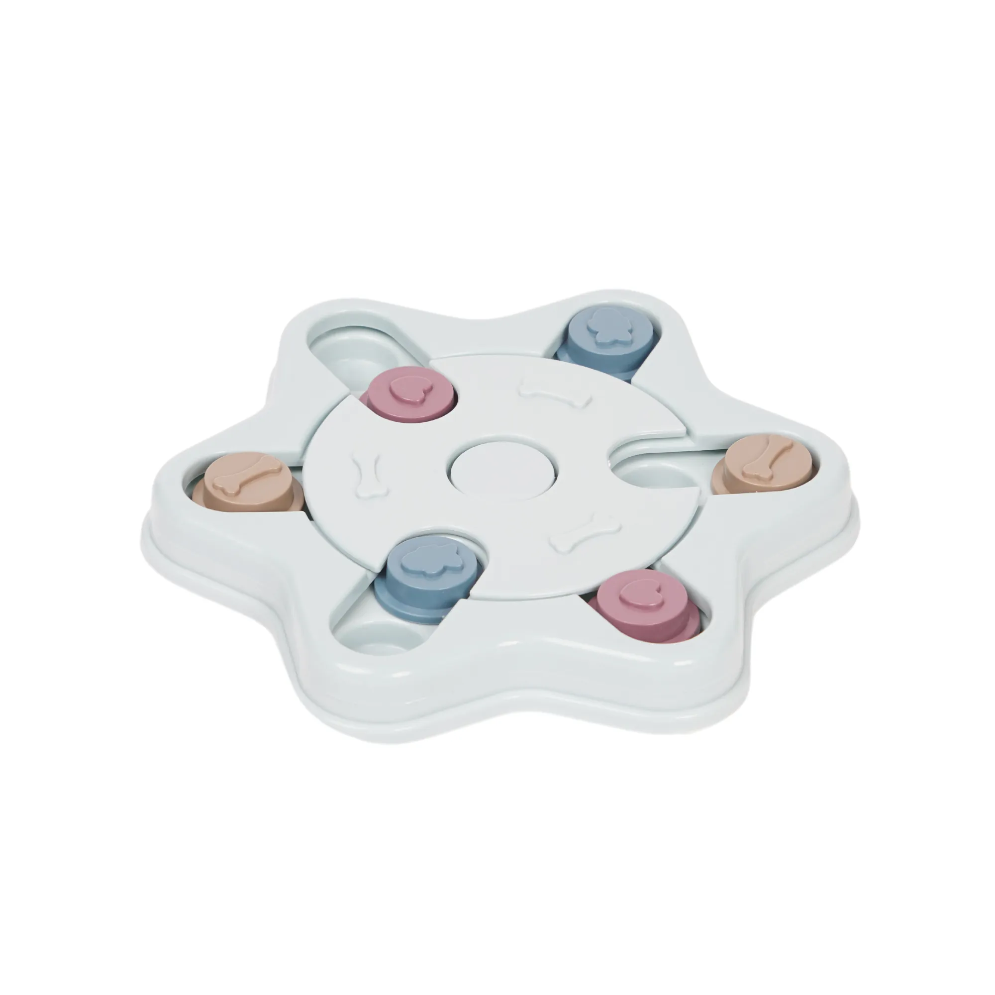 Slow Feeder Puzzle Dog Toy - Hexagon