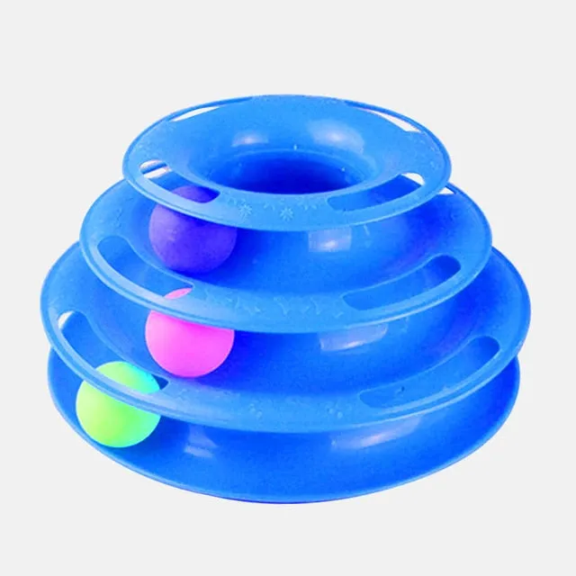 Smart Cat IQ Training Balls Tower