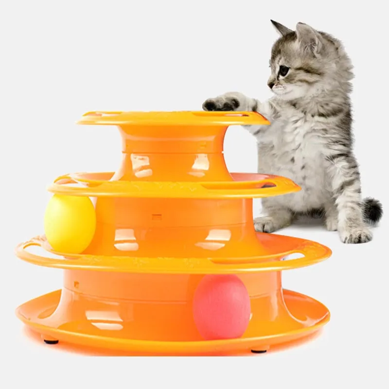 Smart Cat IQ Training Balls Tower