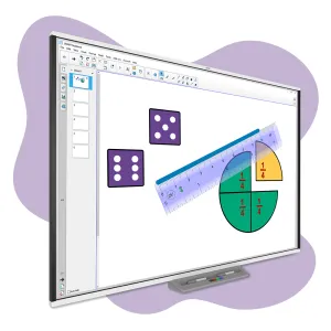 SMART SBM777V-43 77" HD Interactive Whiteboard