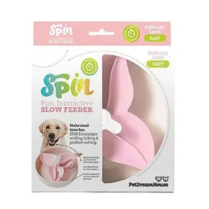 Spin Interactive Feeder Bougainvillea Dog Slow Bowl