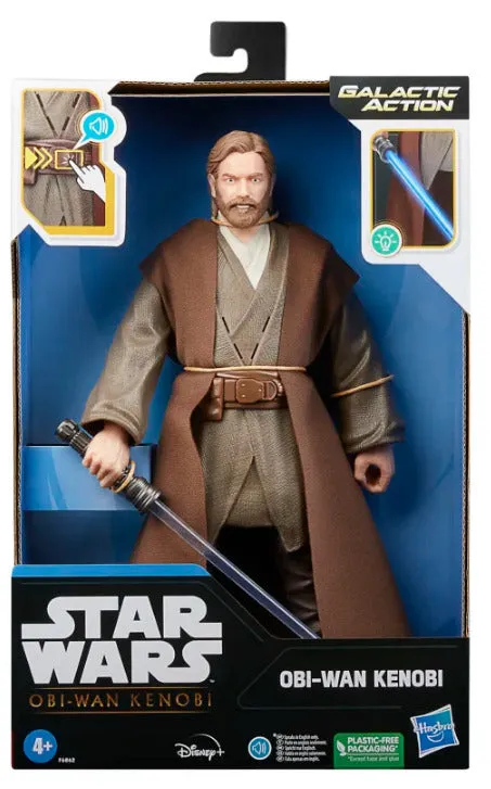 Star Wars Galactic Action Obi-Wan Kenobi Action Figure