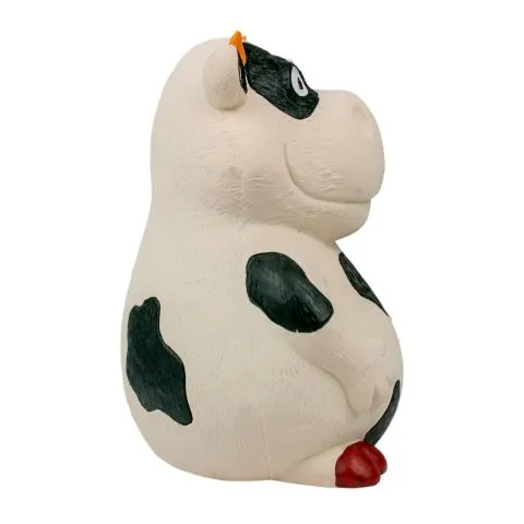 Territory Cow Latex Squeaker Dog Toy (6")